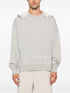 printed cotton hoodie